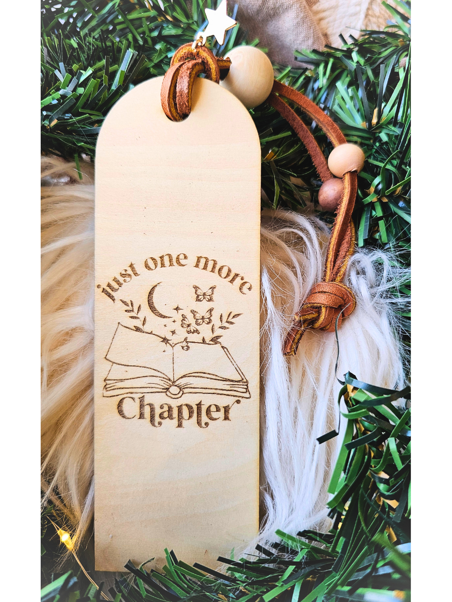 "Just One More Chapter" Bookmark