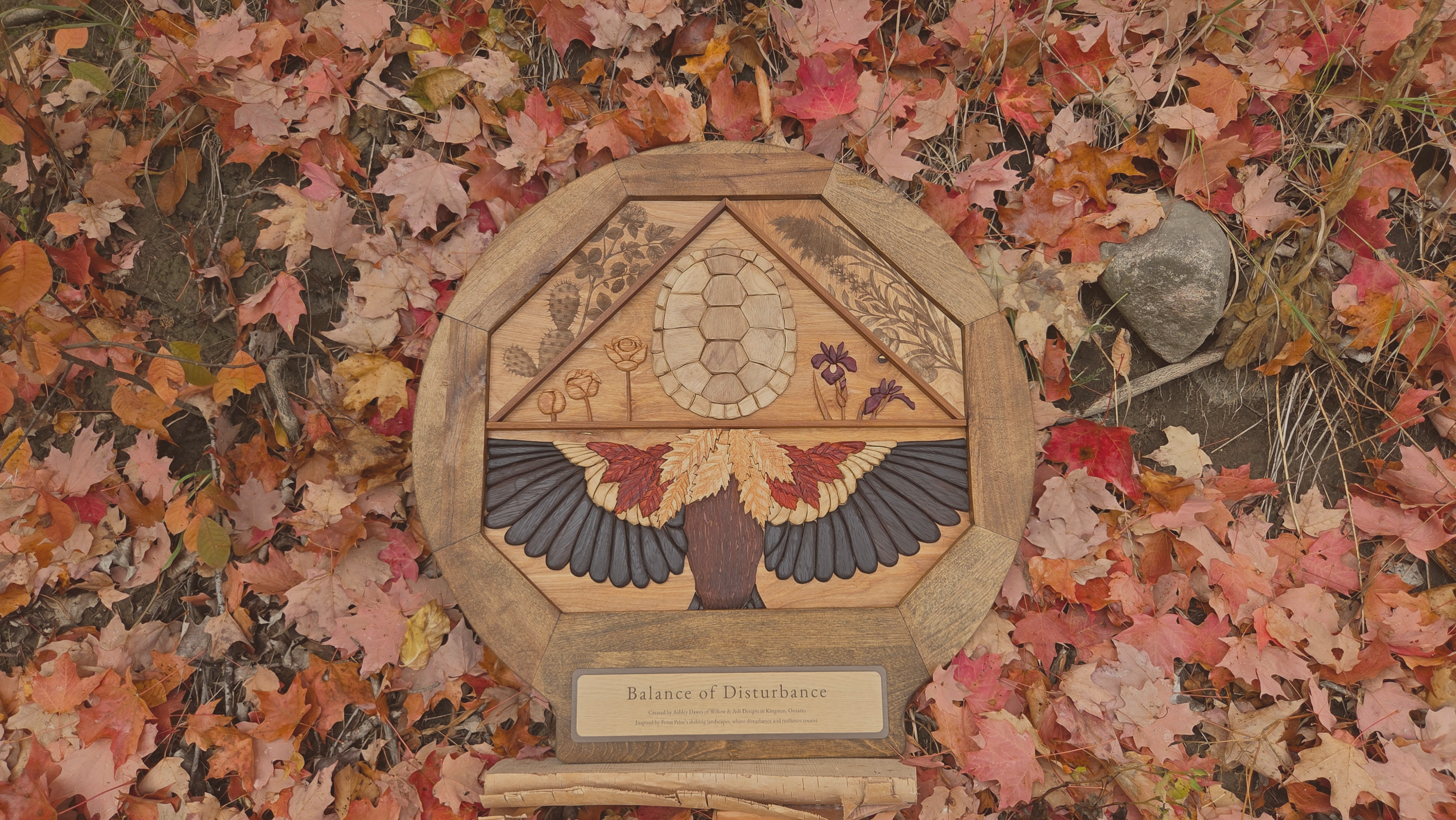 Balance of Disturbance Wood Art Nature Bird Woodworking Animal 