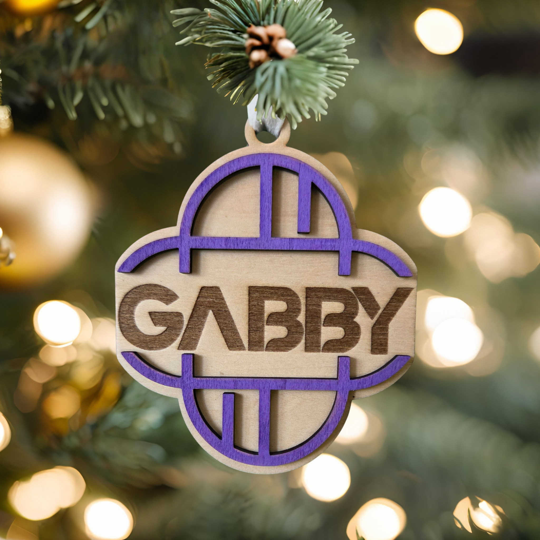 Custom Name Ornament – “Honmoon” Inspired Design